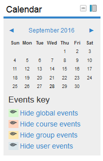 calendar