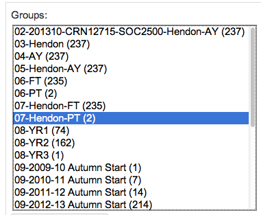 groups in moodle